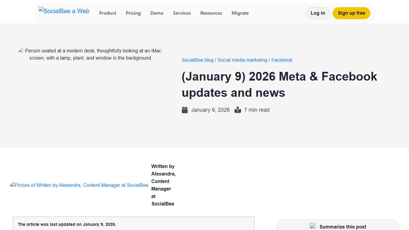 (January 9) 2026 Meta & Facebook updates and news - SocialBee