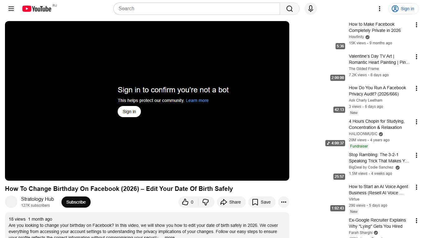 How To Change Birthday On Facebook (2026) – Edit Your Date Of Birth Safely - YouTube